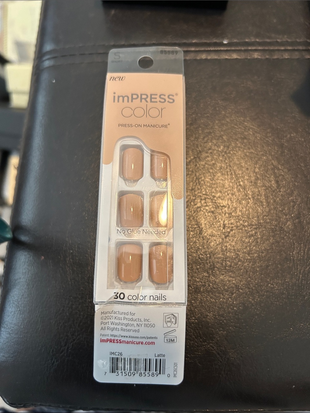 imPRESS Press-On Manicure Nails in Latte Beige